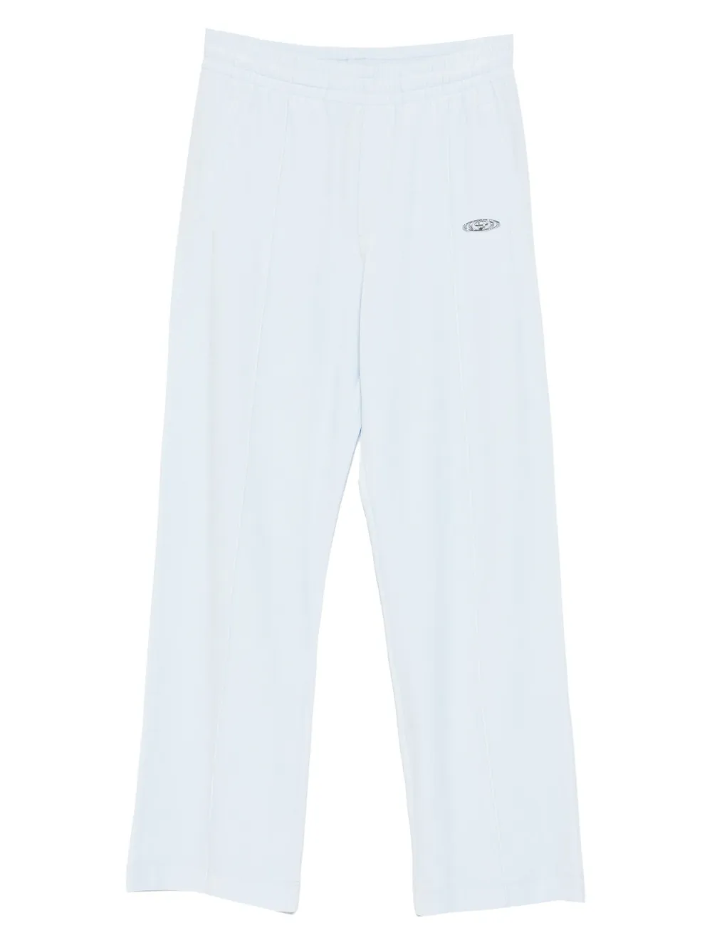 Casablanca logo-plaque track pants - Blu