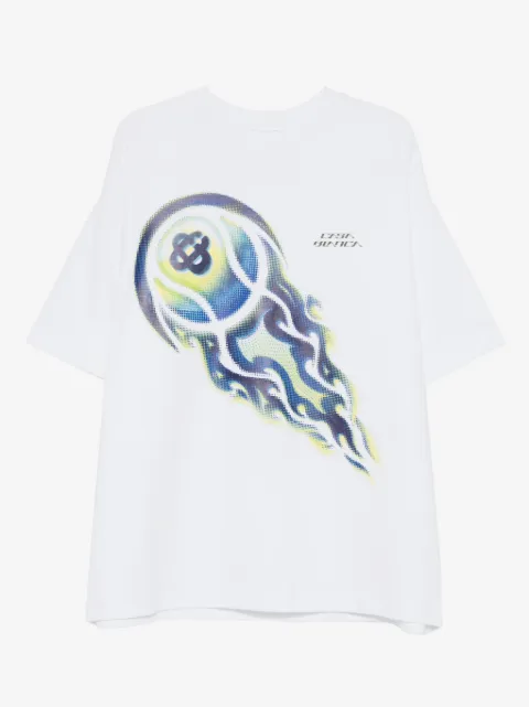 Casablanca playera Tee Flaming Tennis Ball