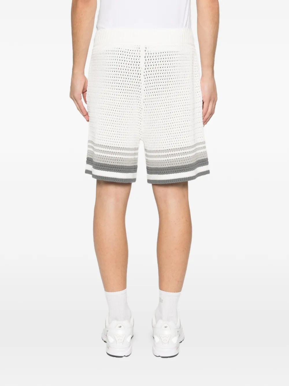 Casablanca crochet striped shorts - thumbnail 4 of 5