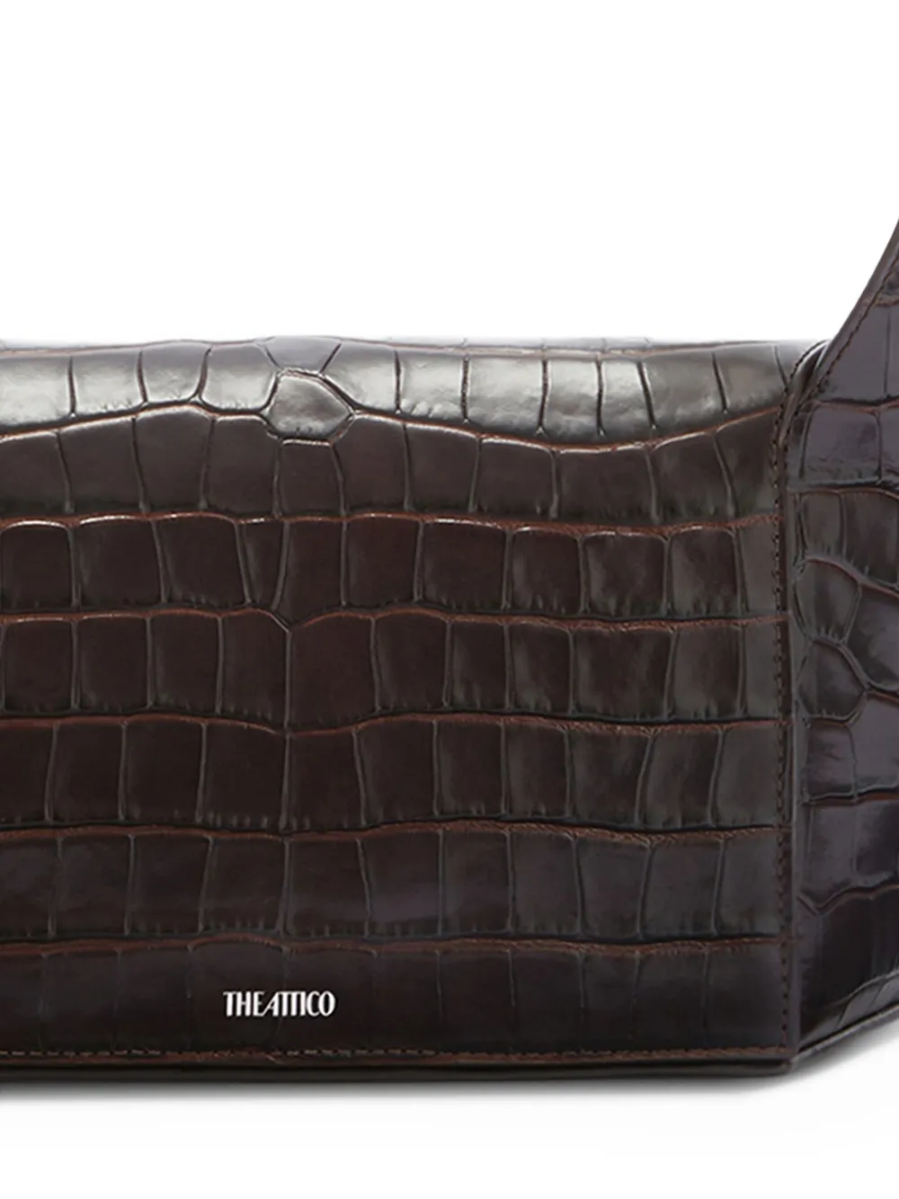 The Attico 7/7 crocodile-effect shoulder bag | Image 2