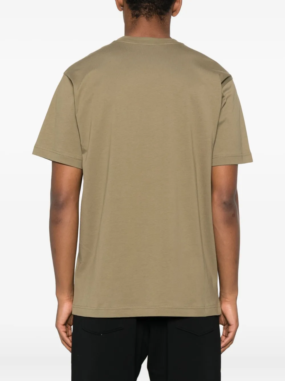 Moschino T-shirt met print Groen