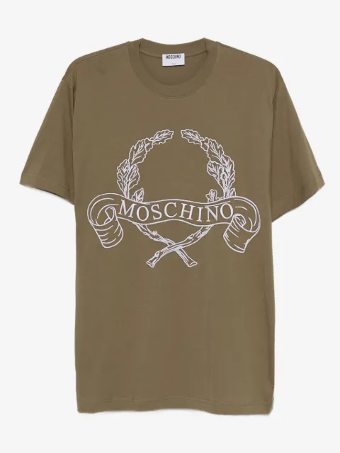 Moschino laurel wreath-print T-shirt