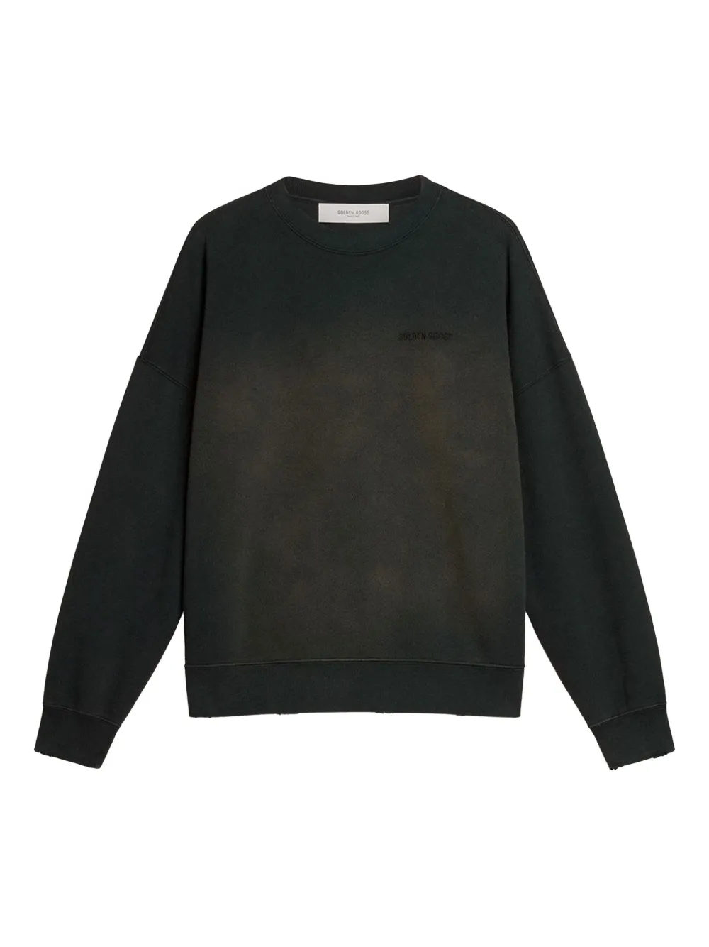 Golden Goose faded-effect sweatshirt Zwart