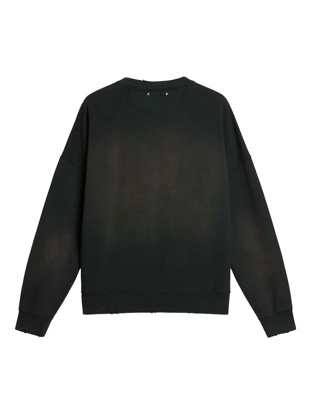 Golden Goose Sweater met vervaagd effect Zwart