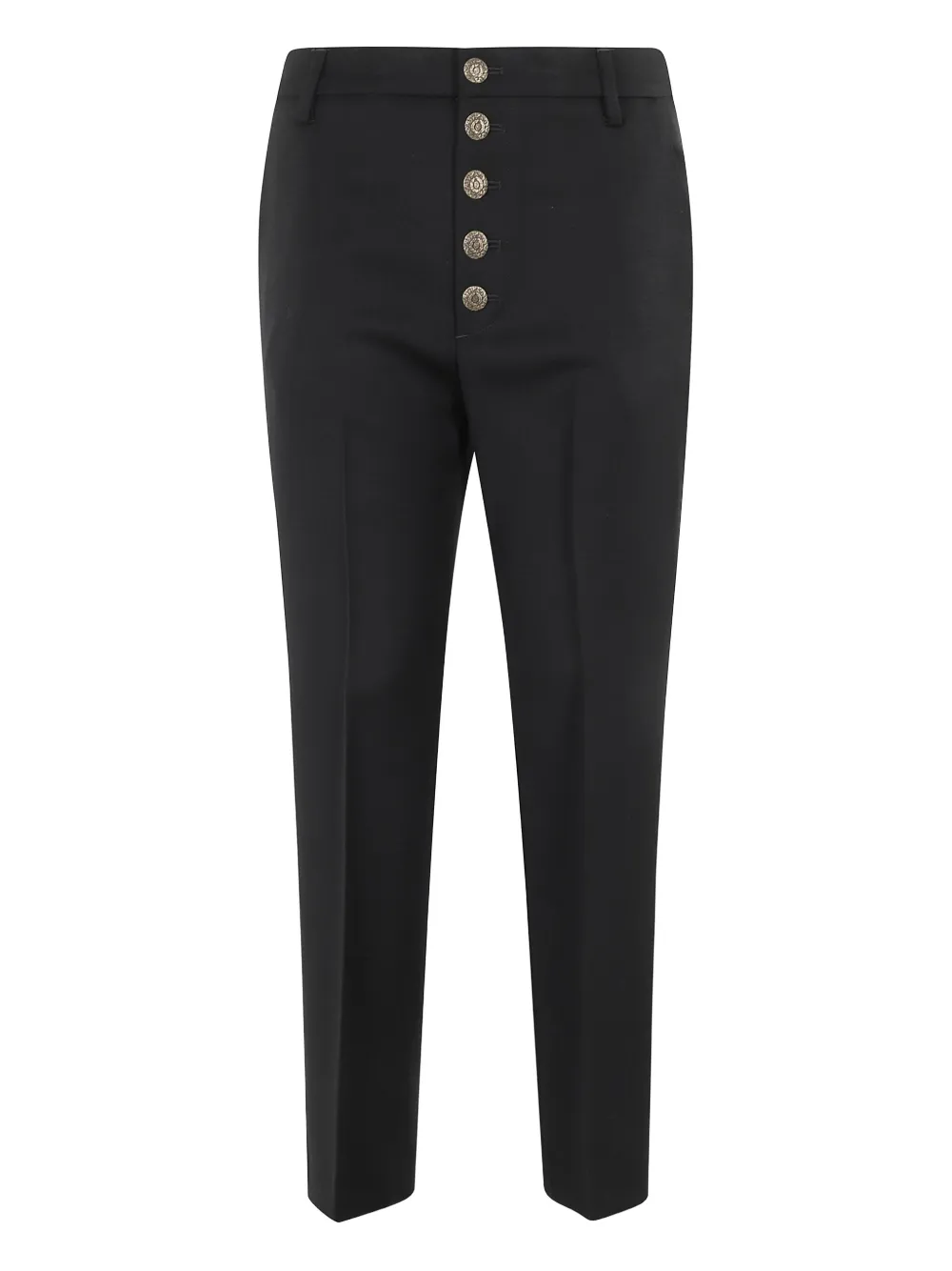 DONDUP button-fastening pocket tailored trousers | Black | Image 1