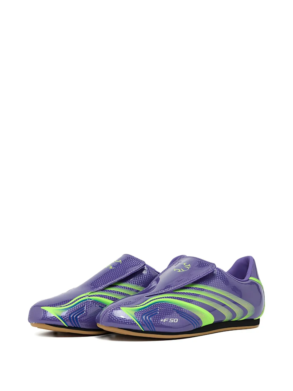 Adidas F50 Taekwondo Purple Rush/Lucid Lemon sneakers - Paars