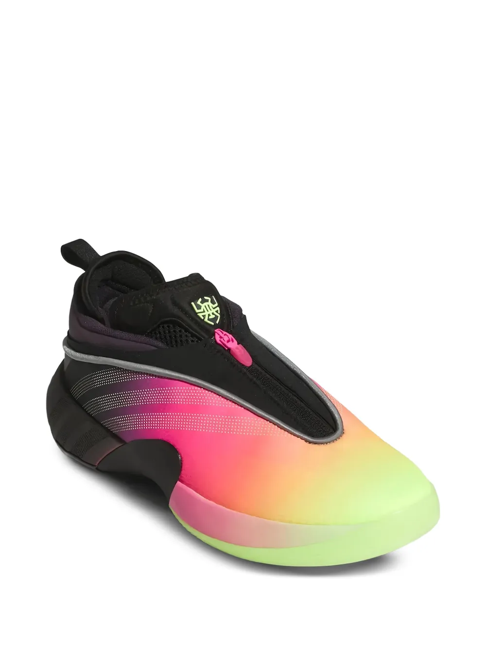 adidas Don Issue 7 "Aurora Black Lucid Pink Hi-Res Yellow" sneakers