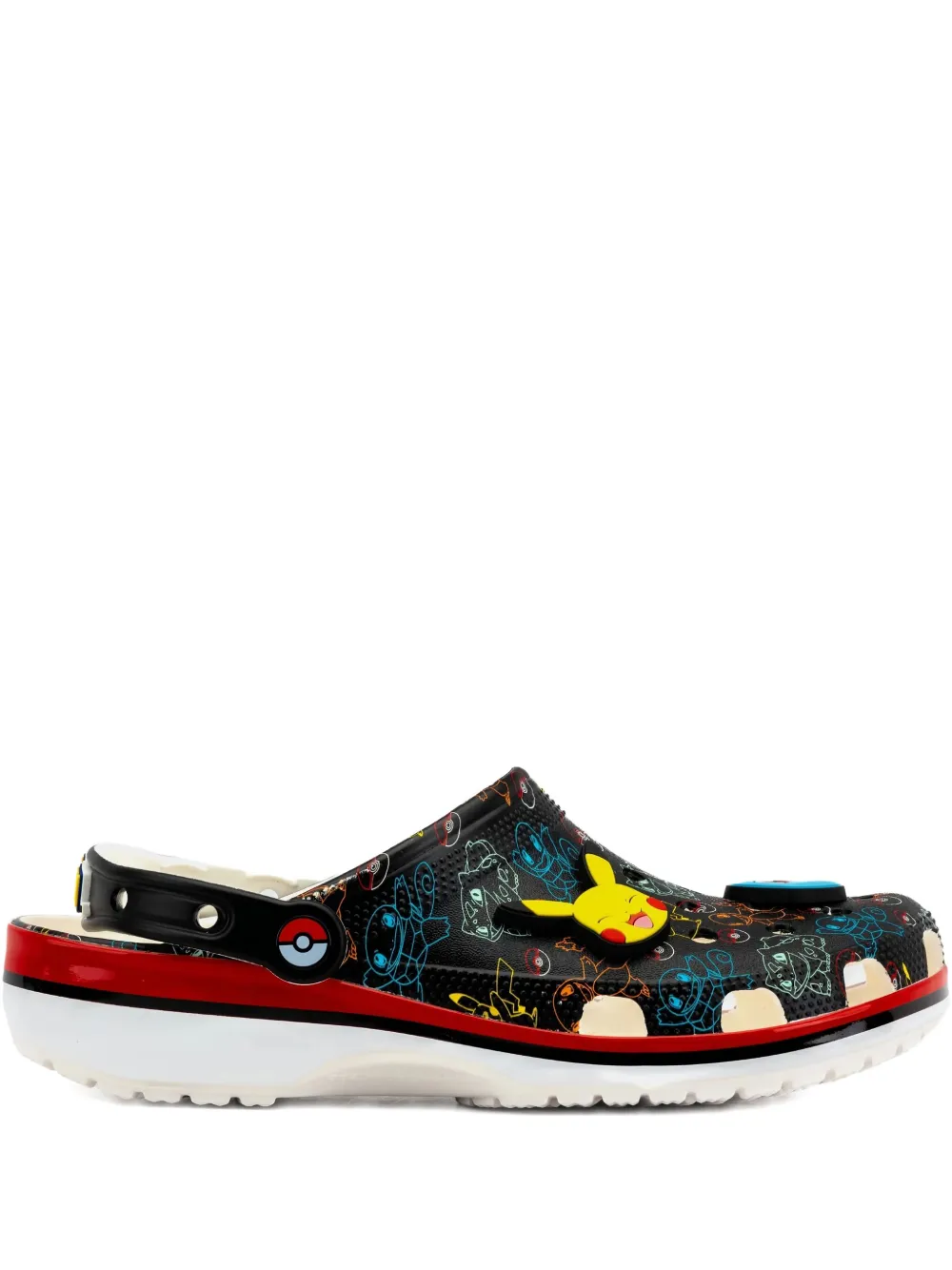 Crocs Clog "Pokémon Starter" sandals Black