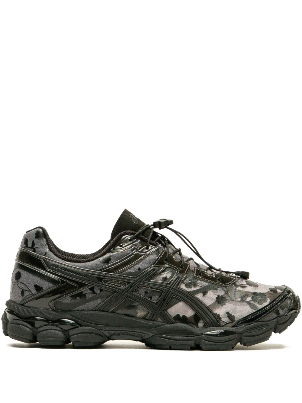 Asics Gel-cumulus 16 “floral Pack” Sneakers In Black