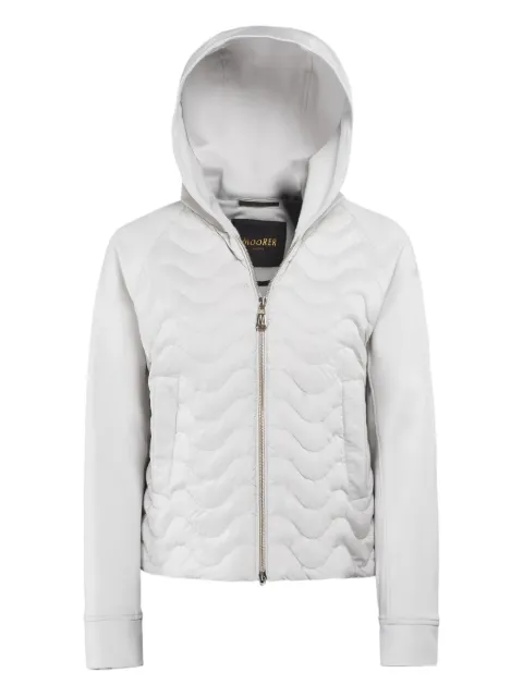 Moorer Bertha quilted hooded jacket