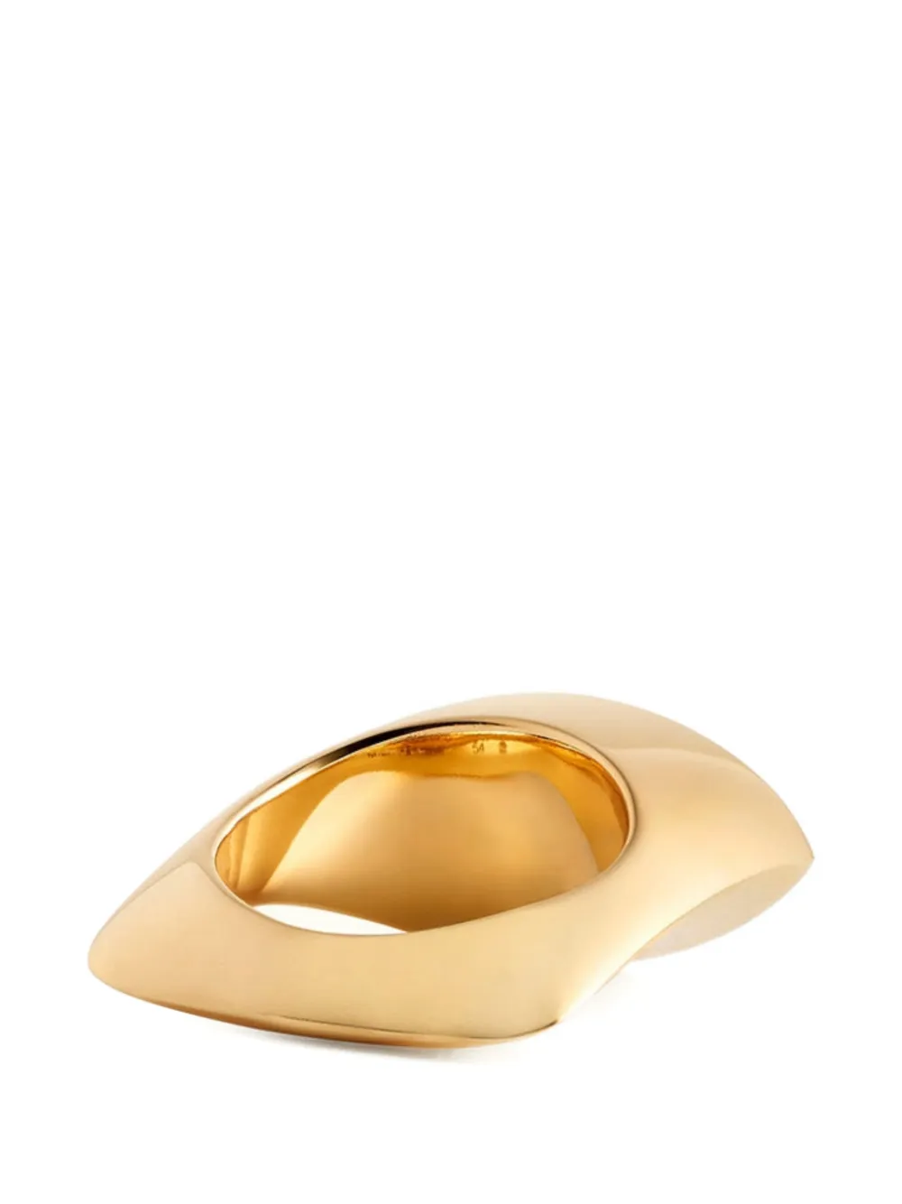 Marie Lichtenberg Evil Eye Metric Diamond Ring in Gold, view 5