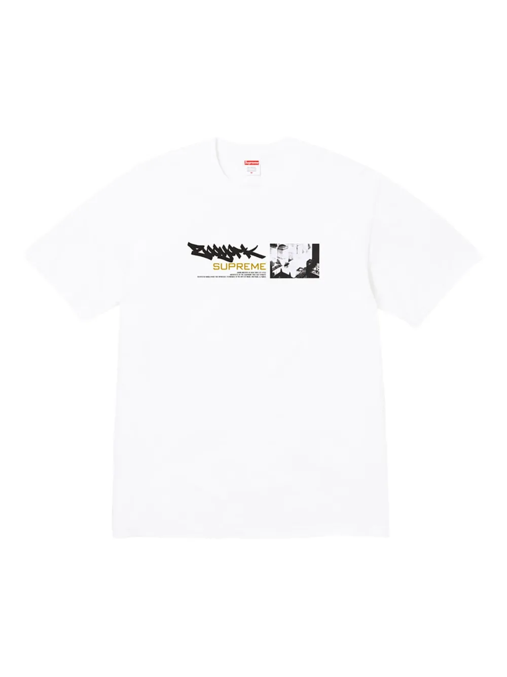 Supreme Zoo York Dynasty "SS 25 White" T-shirt Wit