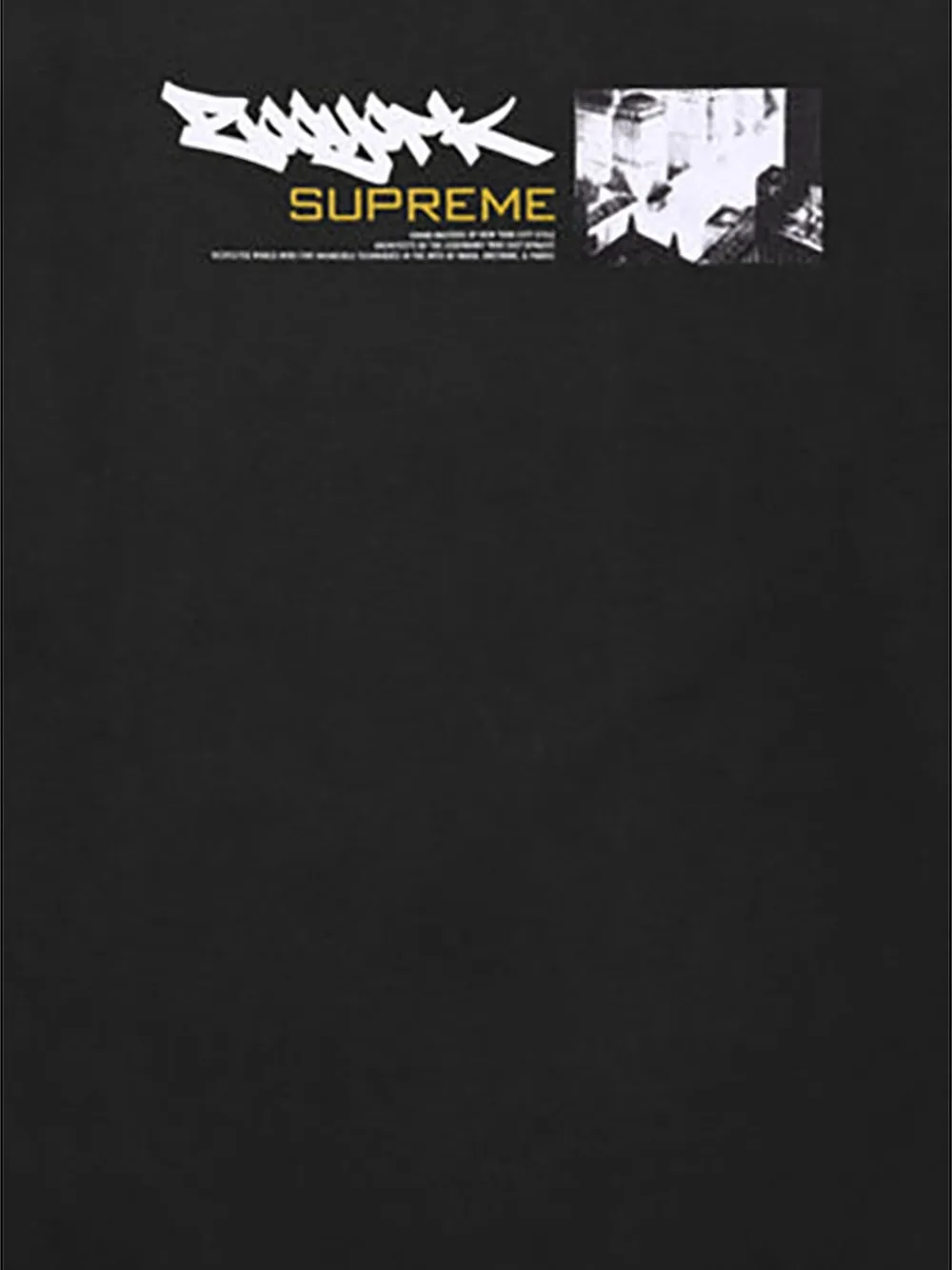 Supreme Zoo York Dynasty "SS 25 - Black" T-shirt | T-Shirts | Image 2