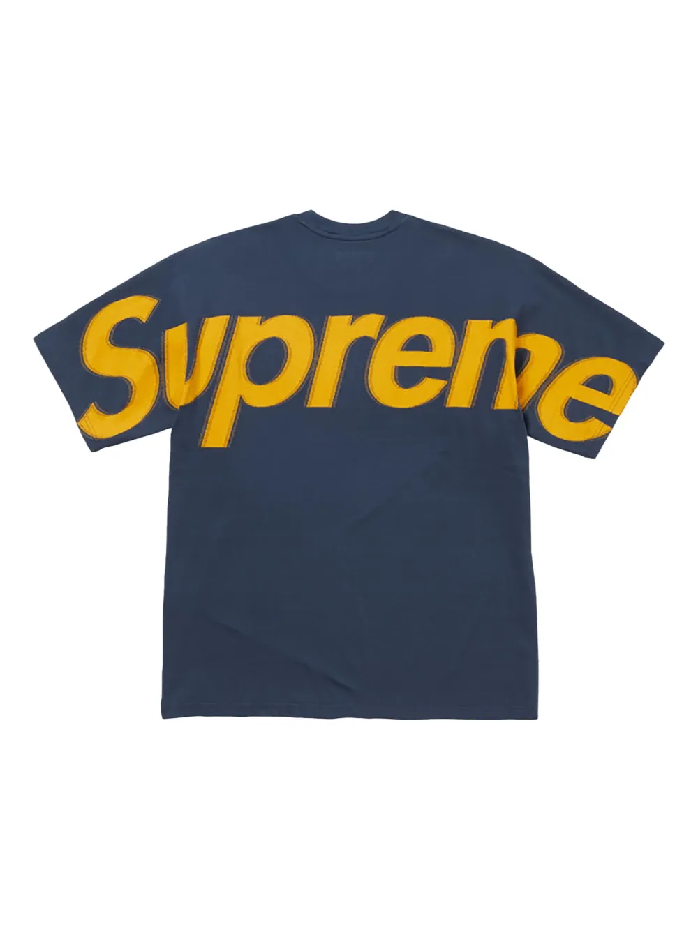 Supreme Intarsia "SS 25 Navy" T-shirt | T-Shirts | Image 2