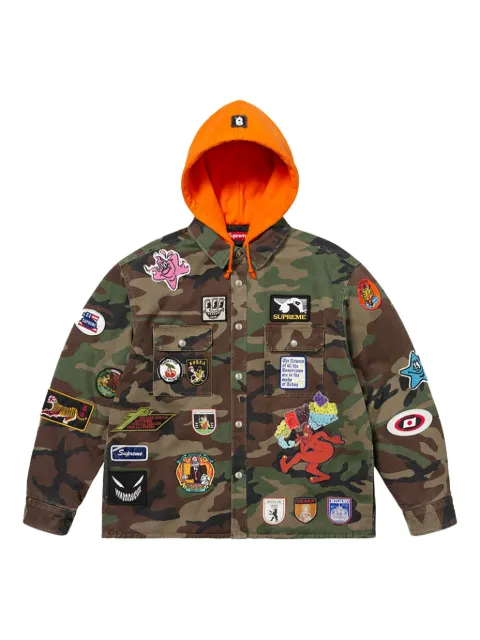 Supreme Stadium Patches "Camo" jacket