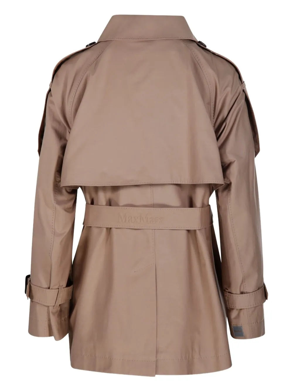 Max Mara Trenchcoat met ceintuur Bruin