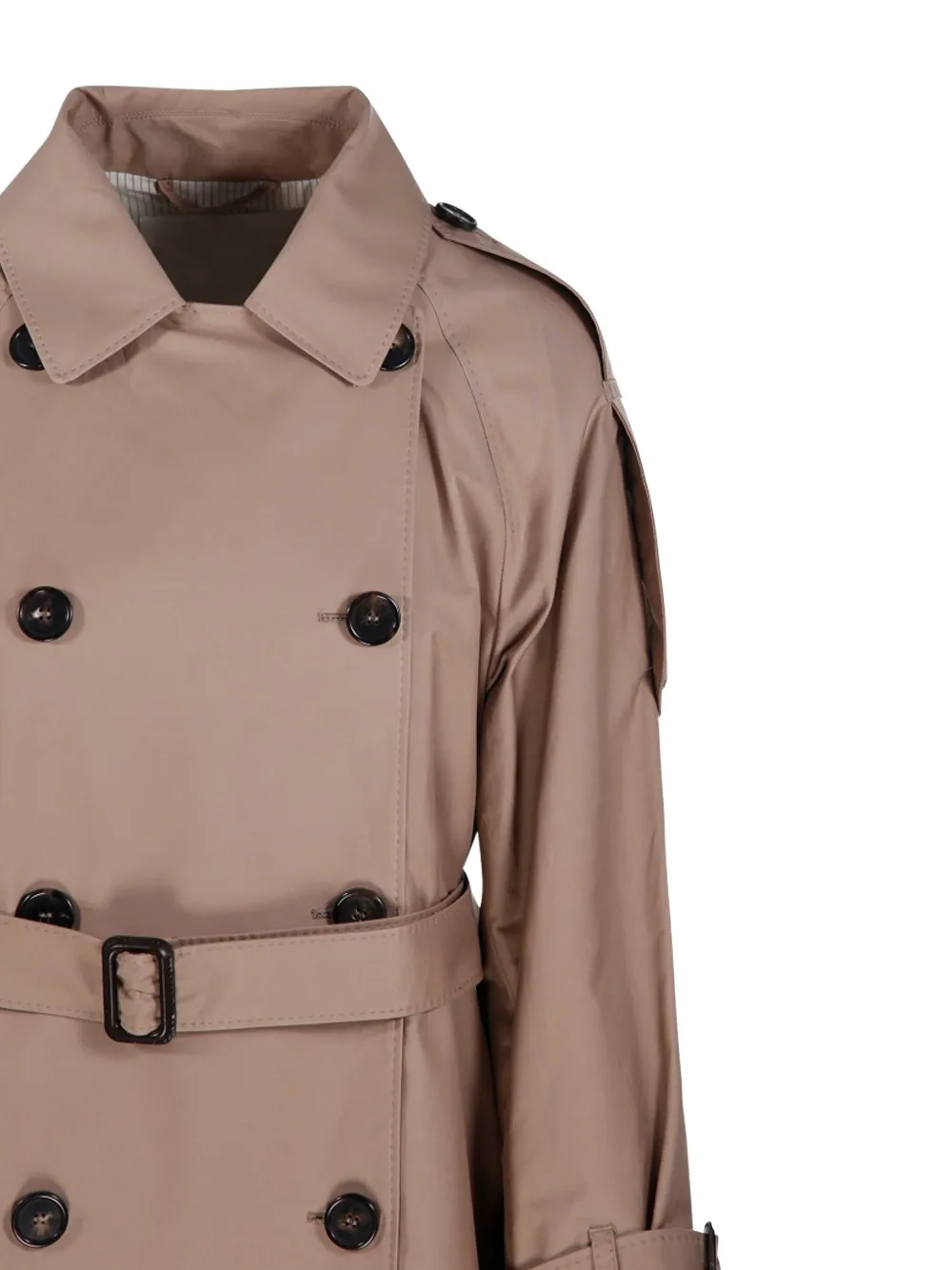Max Mara Trenchcoat met ceintuur Bruin