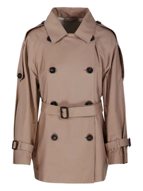 Max Mara belted double-breasted trench coat