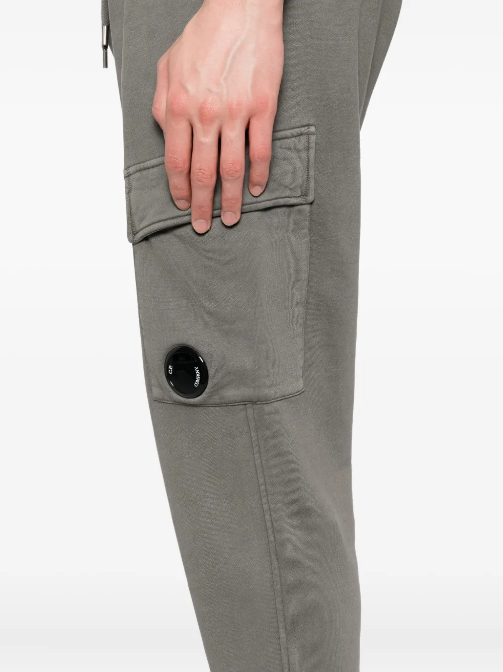 C.P. Company Cargo broek met trekkoord Grijs