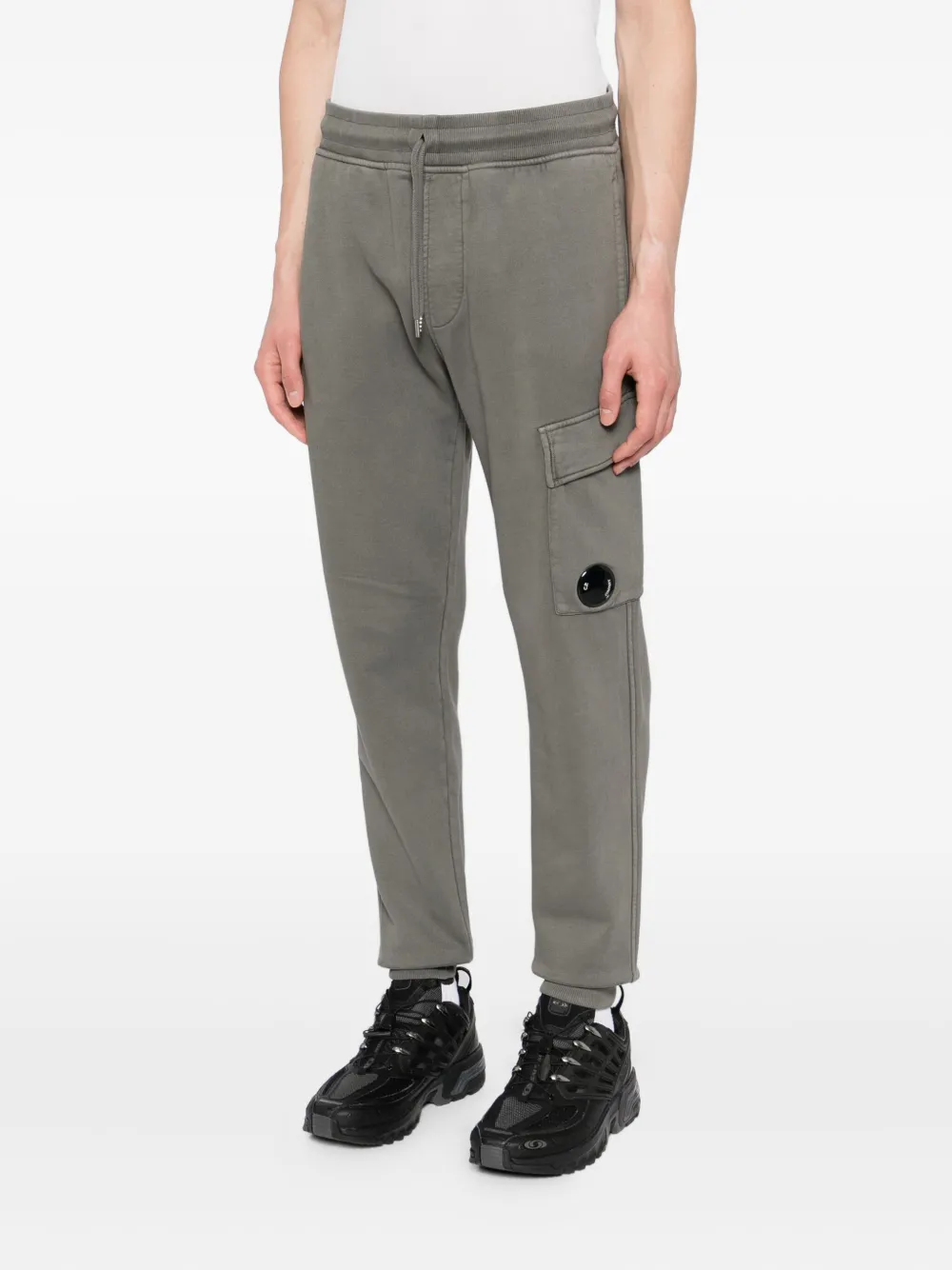 C.P. Company Cargo broek met trekkoord Grijs