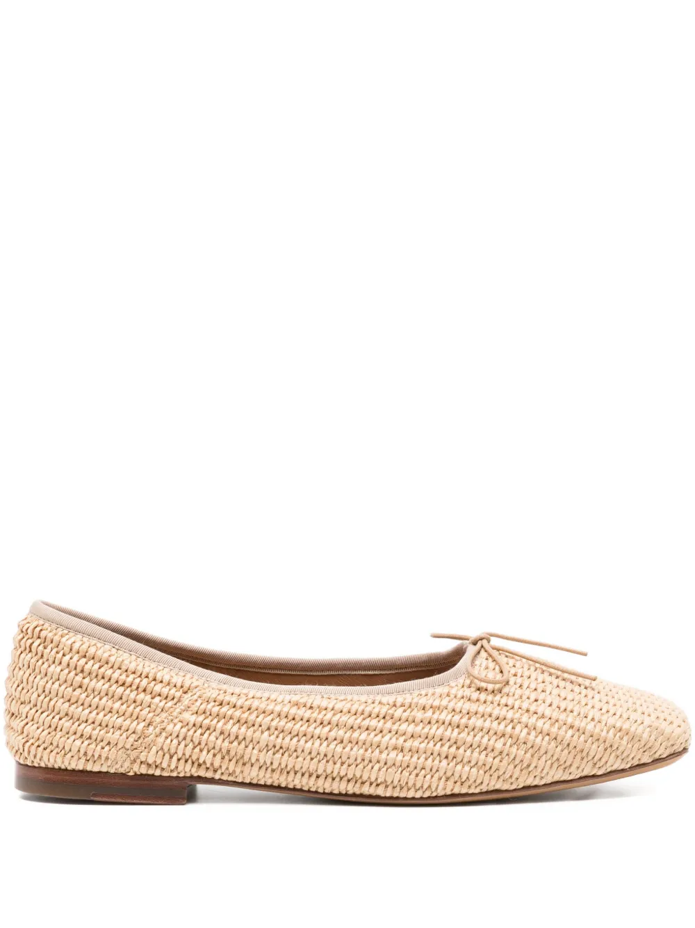 Mansur Gavriel raffia ballet flats Neutrals