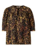 Ulla Johnson animal-print top - Neutrals