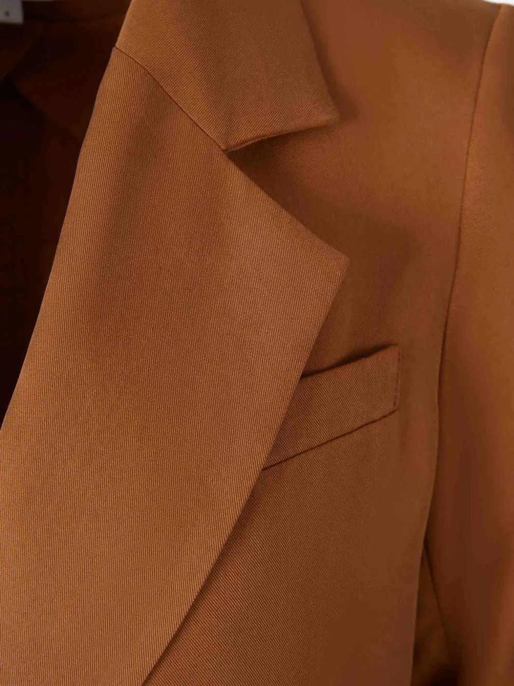 Veronica Beard Rupert blazer met dubbele rij knopen Oranje