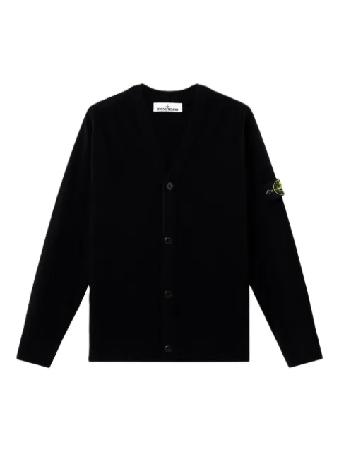 Stone Island patch-pocket cardigan