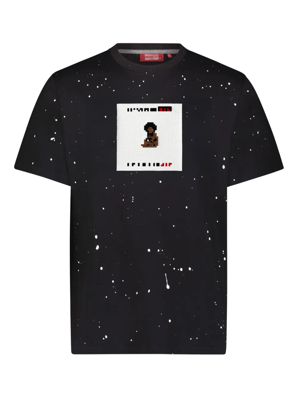 Mostly Heard Rarely Seen 8-Bit Big Baby T-shirt | Black | Image 1