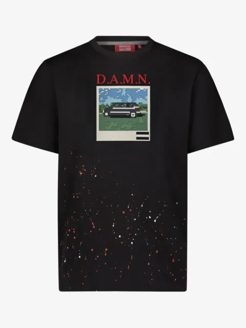 Mostly Heard Rarely Seen 8-Bit slogan-print T-shirt