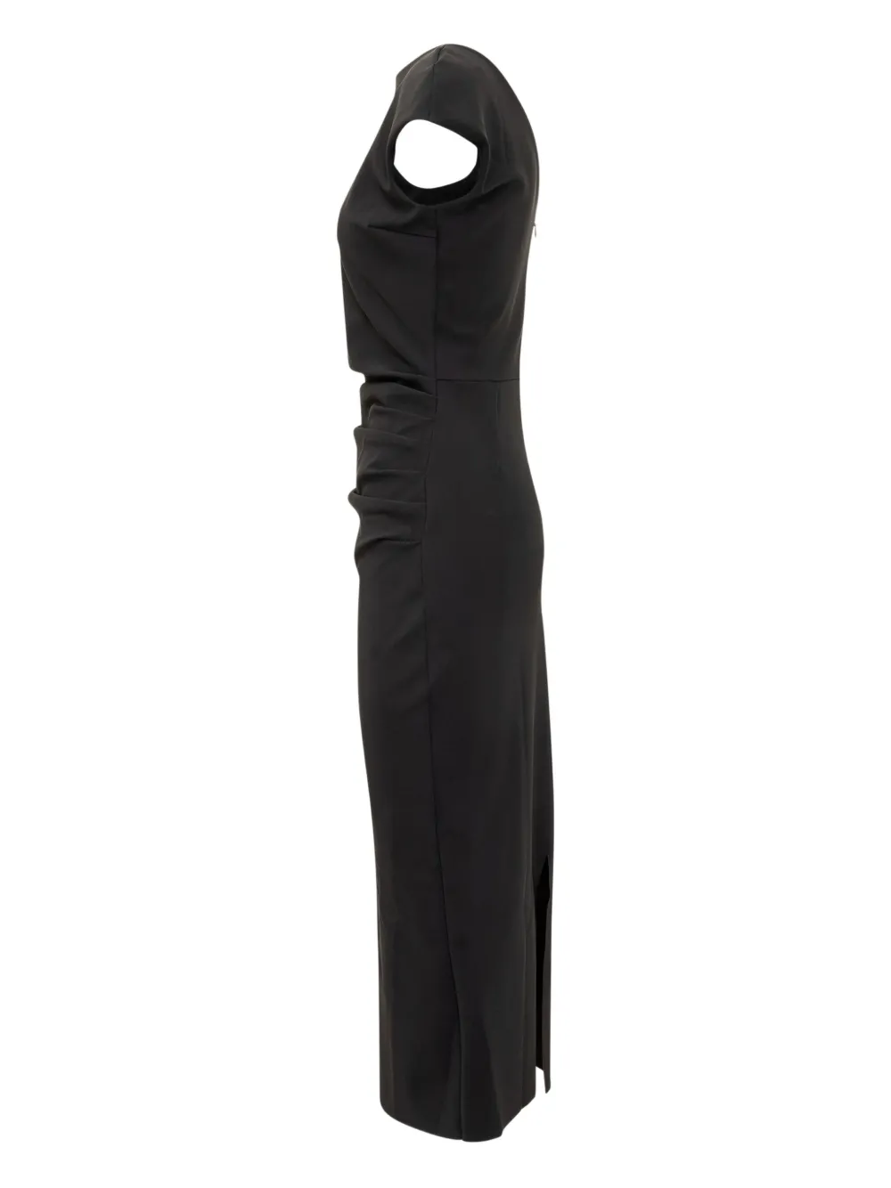 CHIARA BONI La Petite Robe Hesup midi-jurk met borduurwerk Zwart