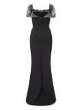 CHIARA BONI La Petite Robe Gonno lace-insert maxi dress - Black