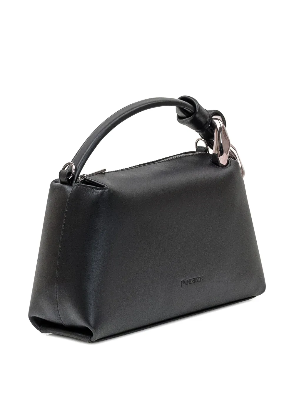 JW Anderson knot-detail leather bag Zwart