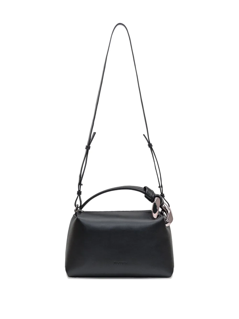 JW Anderson knot-detail leather bag Zwart
