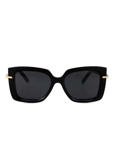 Tiffany & Co Eyewear Sonnenbrille mit eckigem Gestell