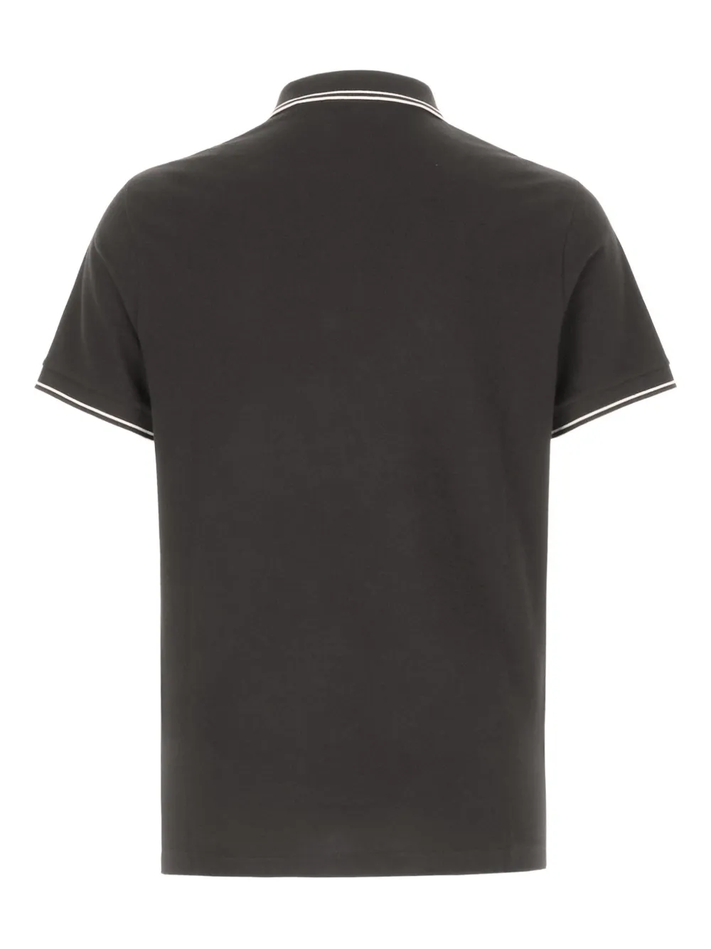Stone Island 2200007 poloshirt met logopatch Grijs