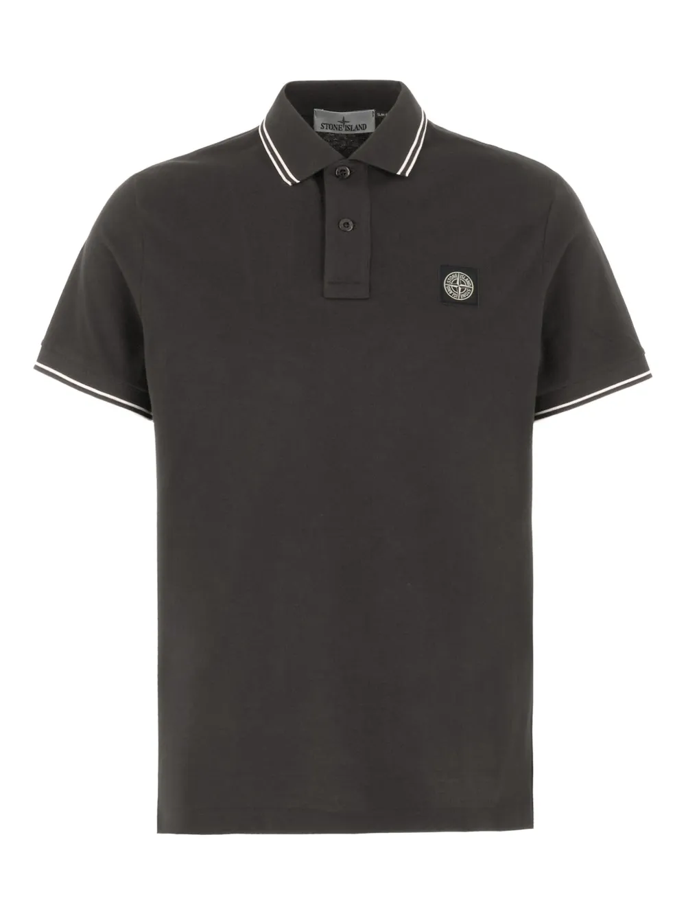 Stone Island 2200007 ポロシャツ - グレー Stone Island 2200007 ポロシャツ - グレー