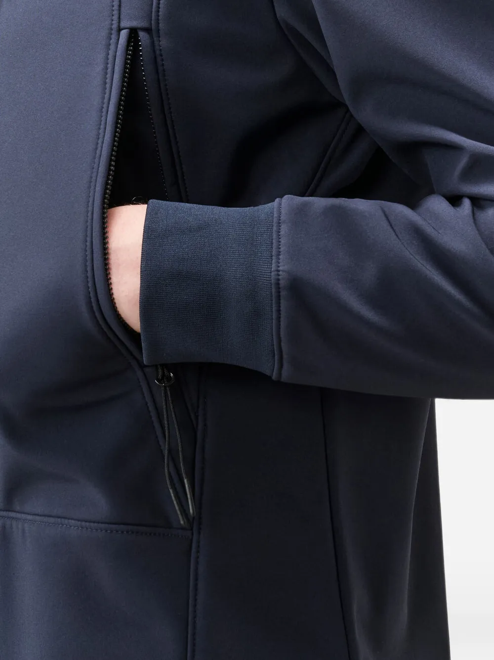 C.P. Company Jack met capuchon Zwart