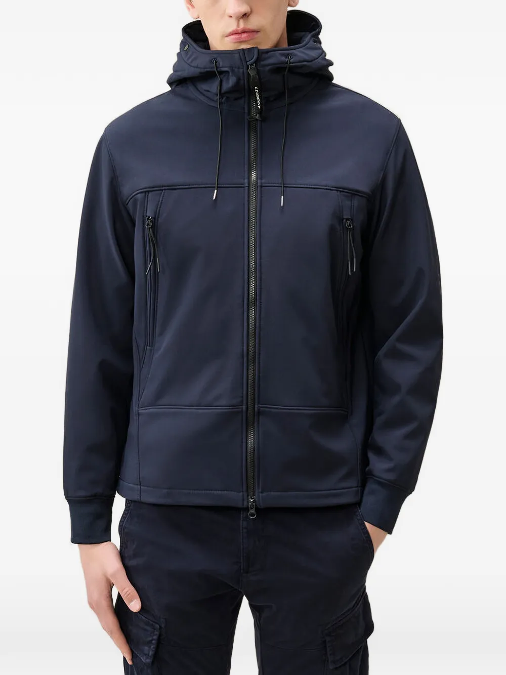 C.P. Company Jack met capuchon Zwart
