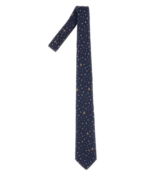 Paul Smith フローラル シルクネクタイ