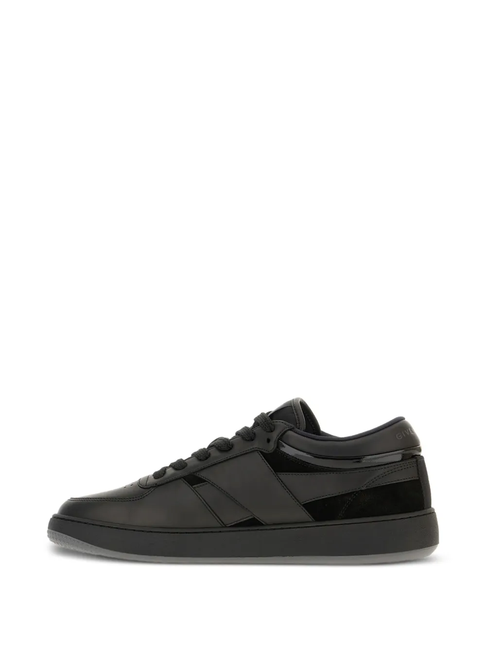 Givenchy G Move leather panelled sneakers Black
