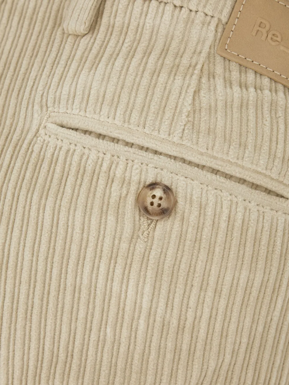 Re-hash Corduroy Trousers In Neutral