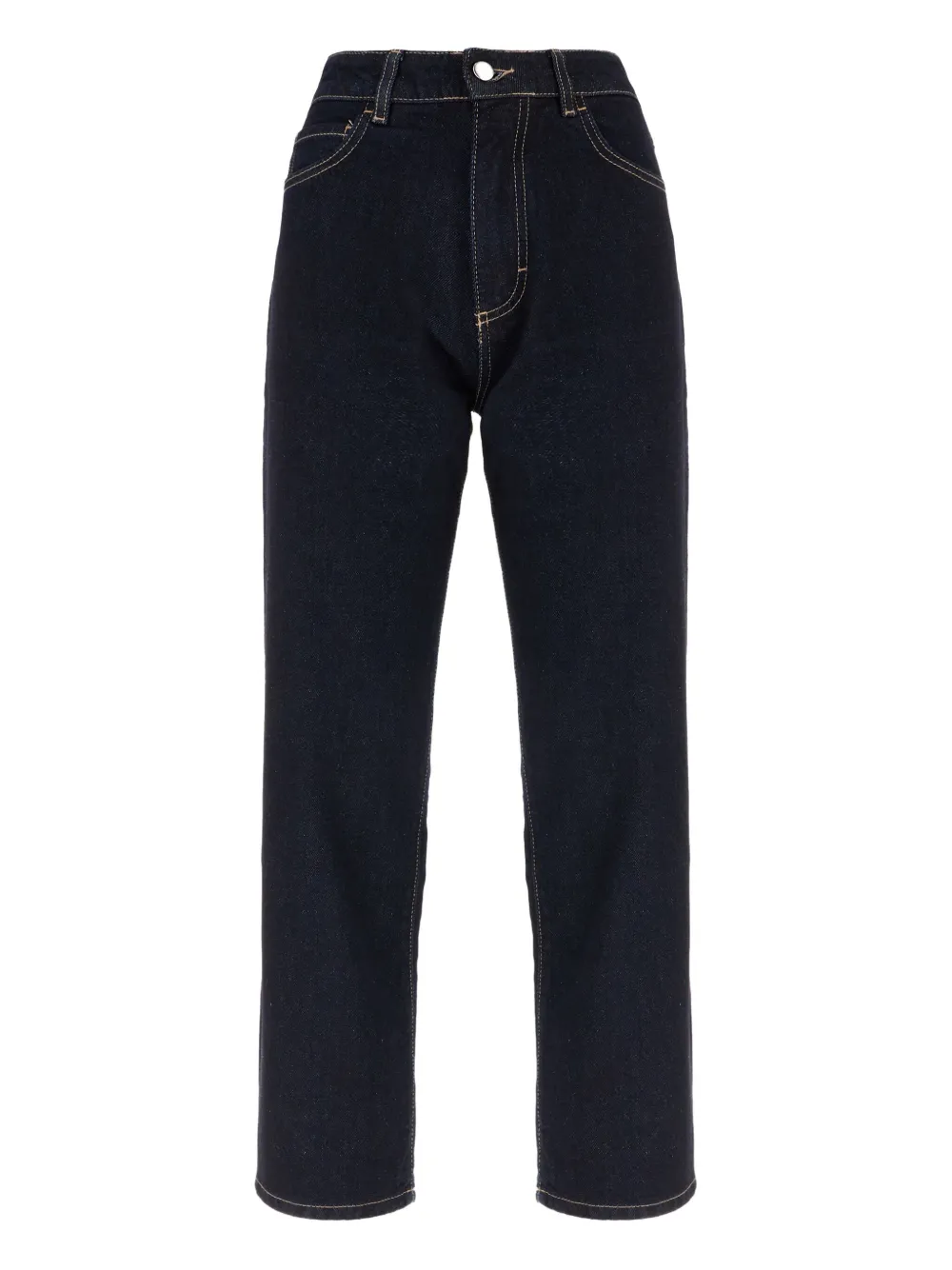 ICON DENIM Jeans met geborduurde ster Blauw