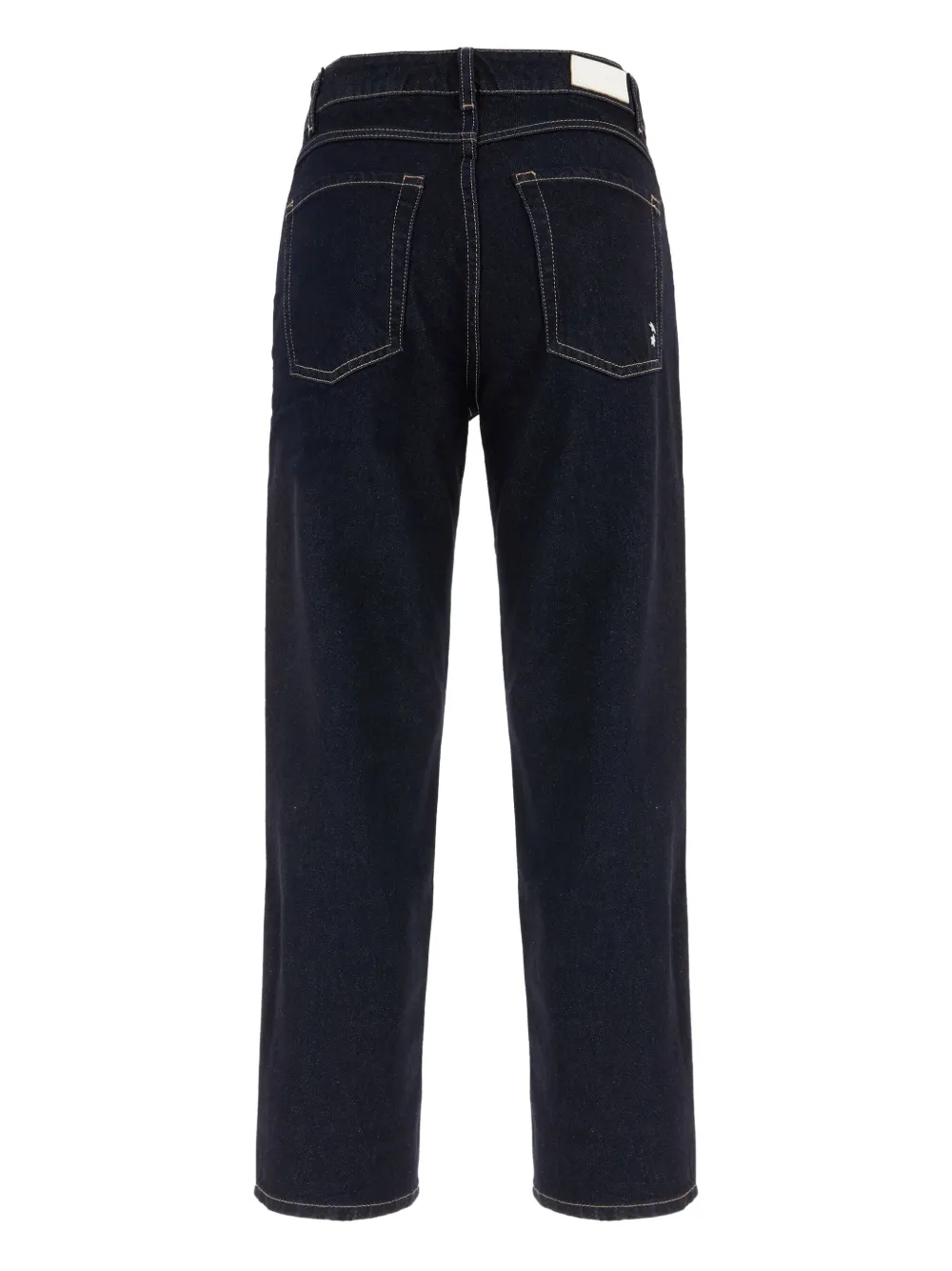 ICON DENIM Jeans met geborduurde ster Blauw