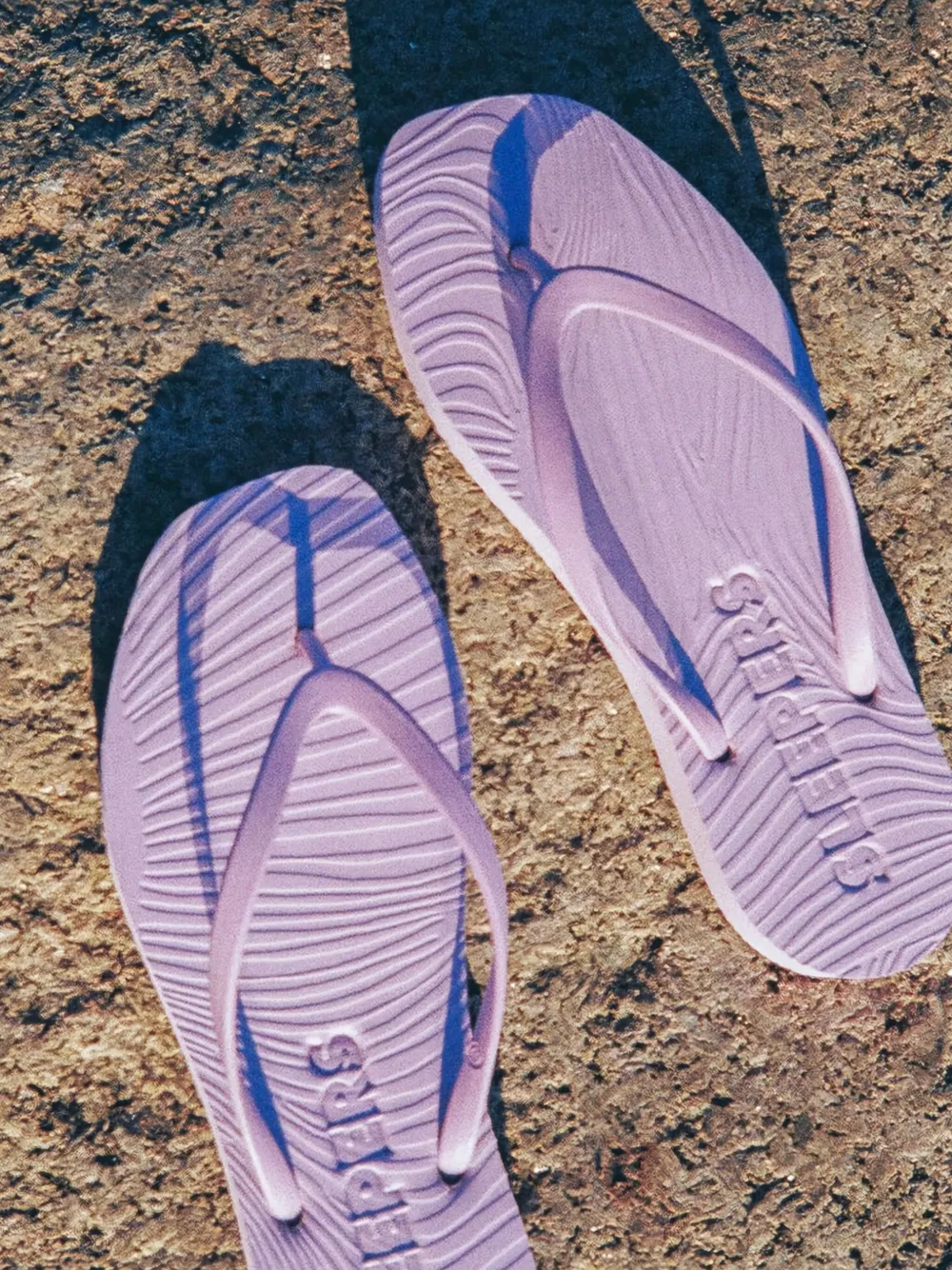 Sleeper Tapered flip-flops Purple