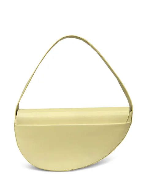 Low Classic Flow half-moon leather shoulder bag