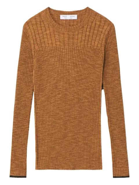 Proenza Schouler ribbed open-back top