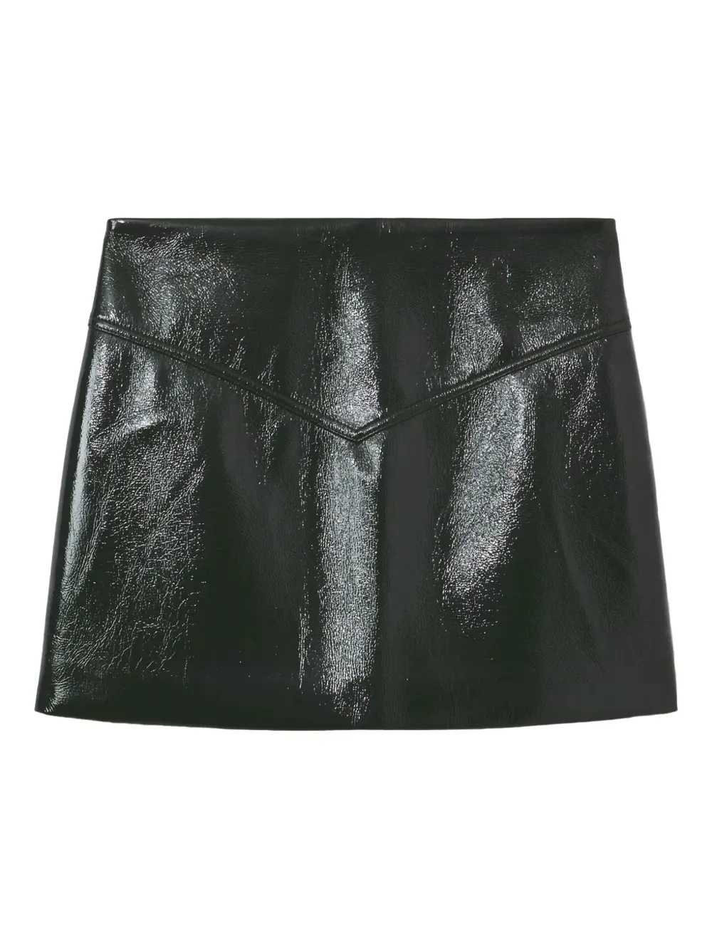 Proenza Schouler Tonal-trim Mini Skirt In Green