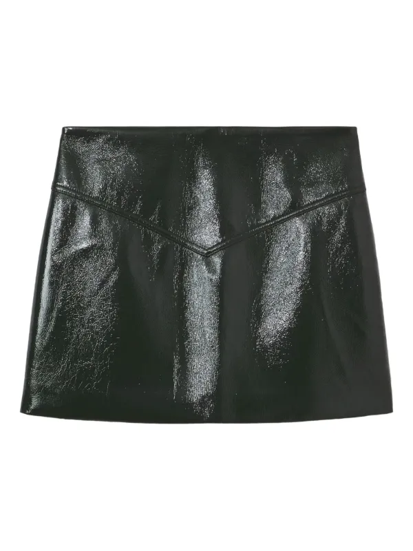 Proenza Schouler Tonal-trim Mini Skirt in Green