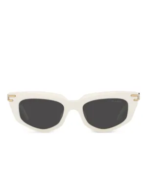 Miu Miu Eyewear two-tone cat-eye Sunglasses | Black  display picture 1